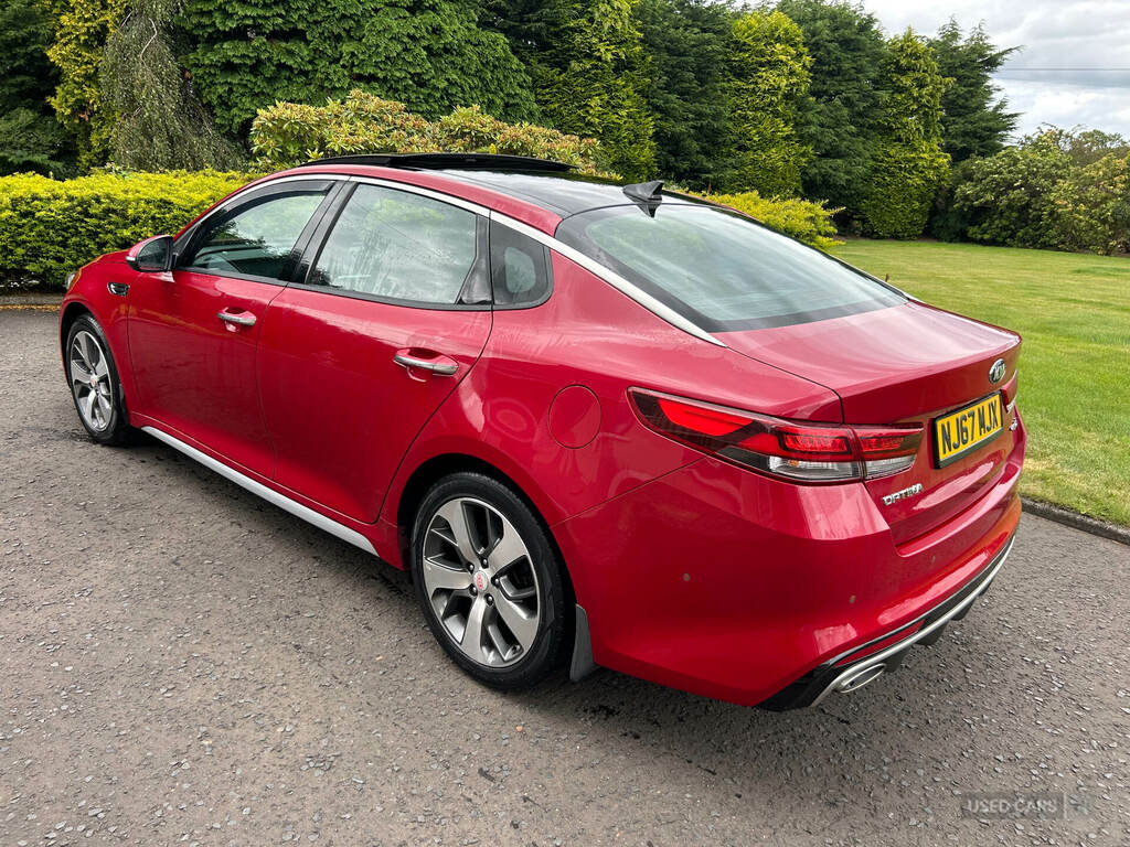 Kia Optima 1.7 Crdi Isg Gt-line S Dct Red #5