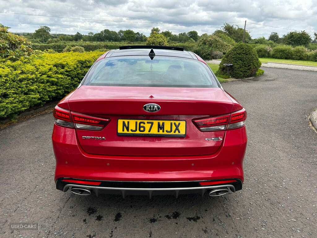 Kia Optima 1.7 Crdi Isg Gt-line S Dct Red #6