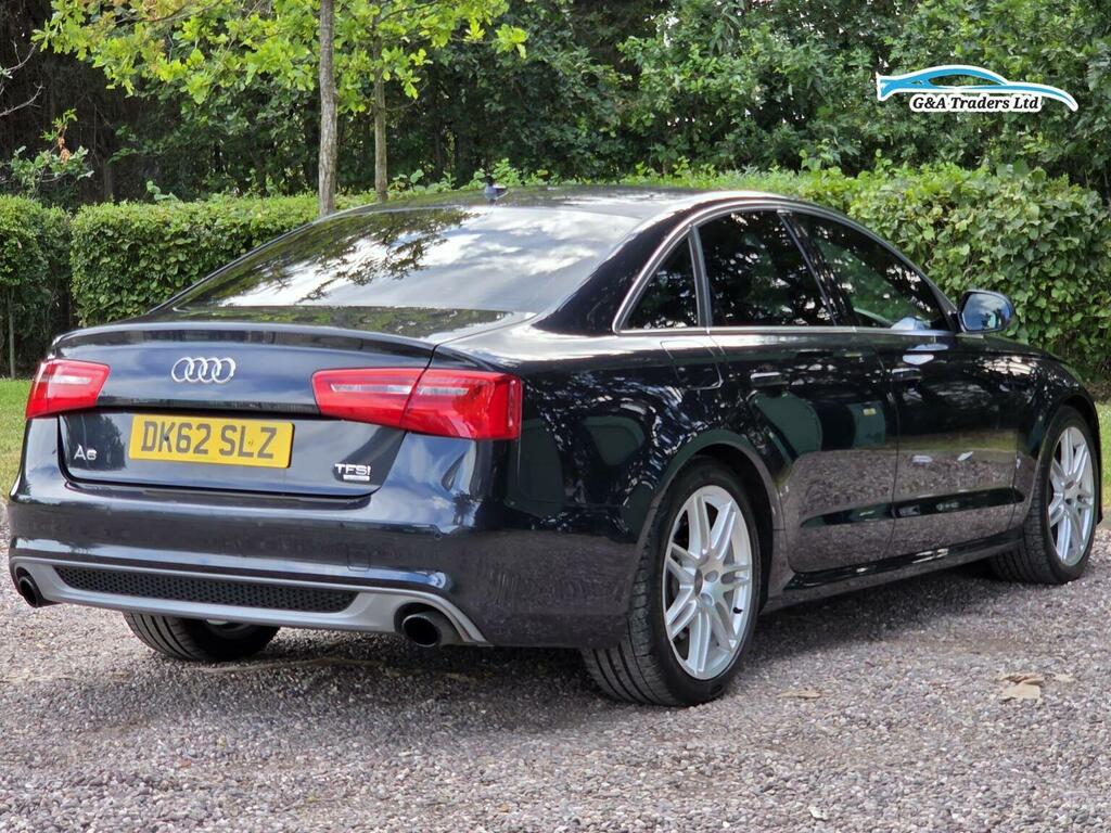 Audi A6 Saloon 3.0 Tfsi V6 S Line S Tronic Quattro Euro 5 Ss 4 DK62SLZ Blue #6