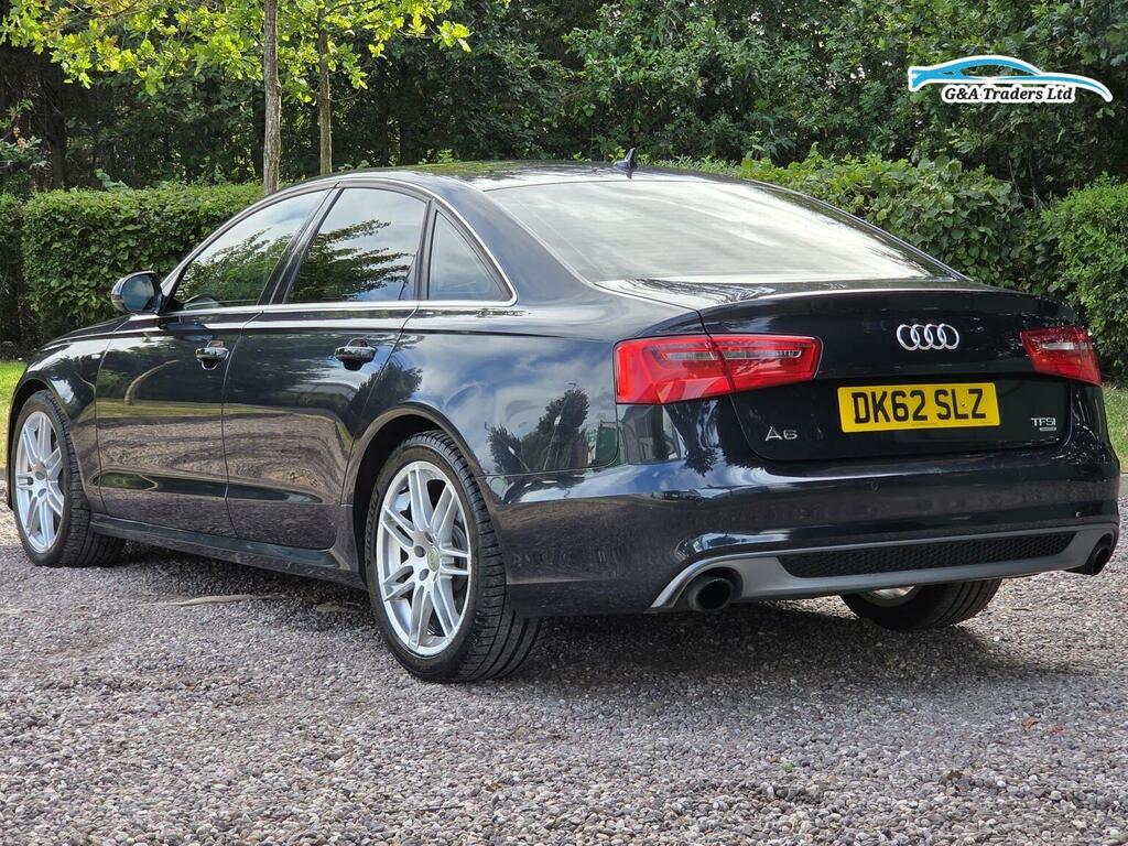 Audi A6 Saloon 3.0 Tfsi V6 S Line S Tronic Quattro Euro 5 Ss 4 DK62SLZ Blue #4