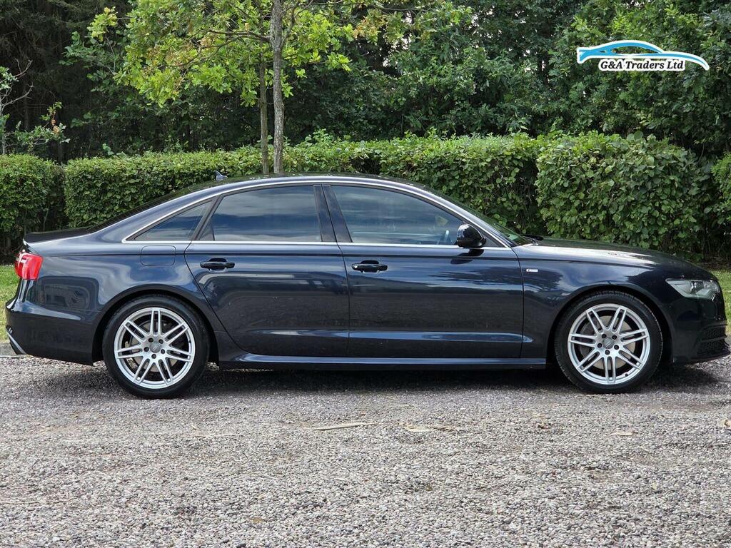 Audi A6 Saloon 3.0 Tfsi V6 S Line S Tronic Quattro Euro 5 Ss 4 DK62SLZ Blue #2