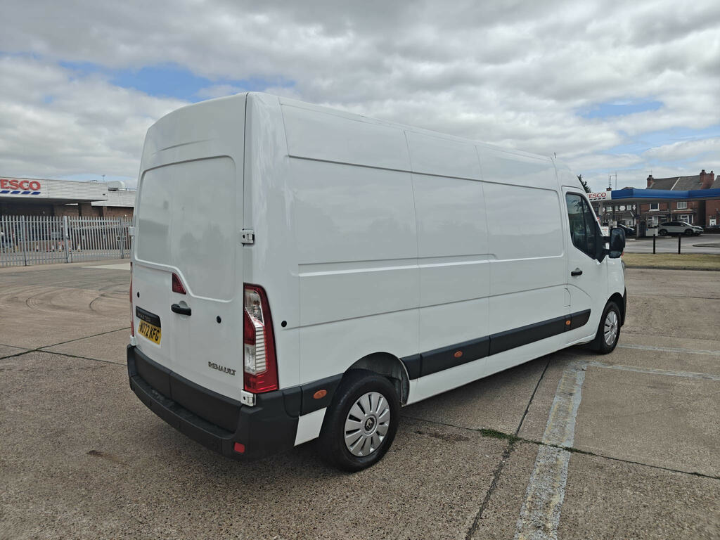 Renault Master 2.3 Dci 35 Business Panel Van F WO72KFG White #5