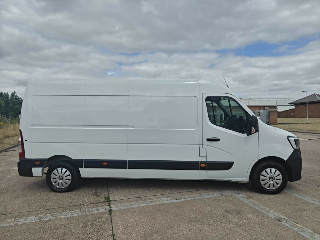 Renault Master 2.3 Dci 35 Business Panel Van F WO72KFG White #4
