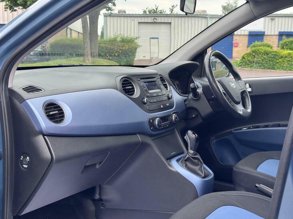 Hyundai I10 1.2 Premium Euro 6 Blue #15