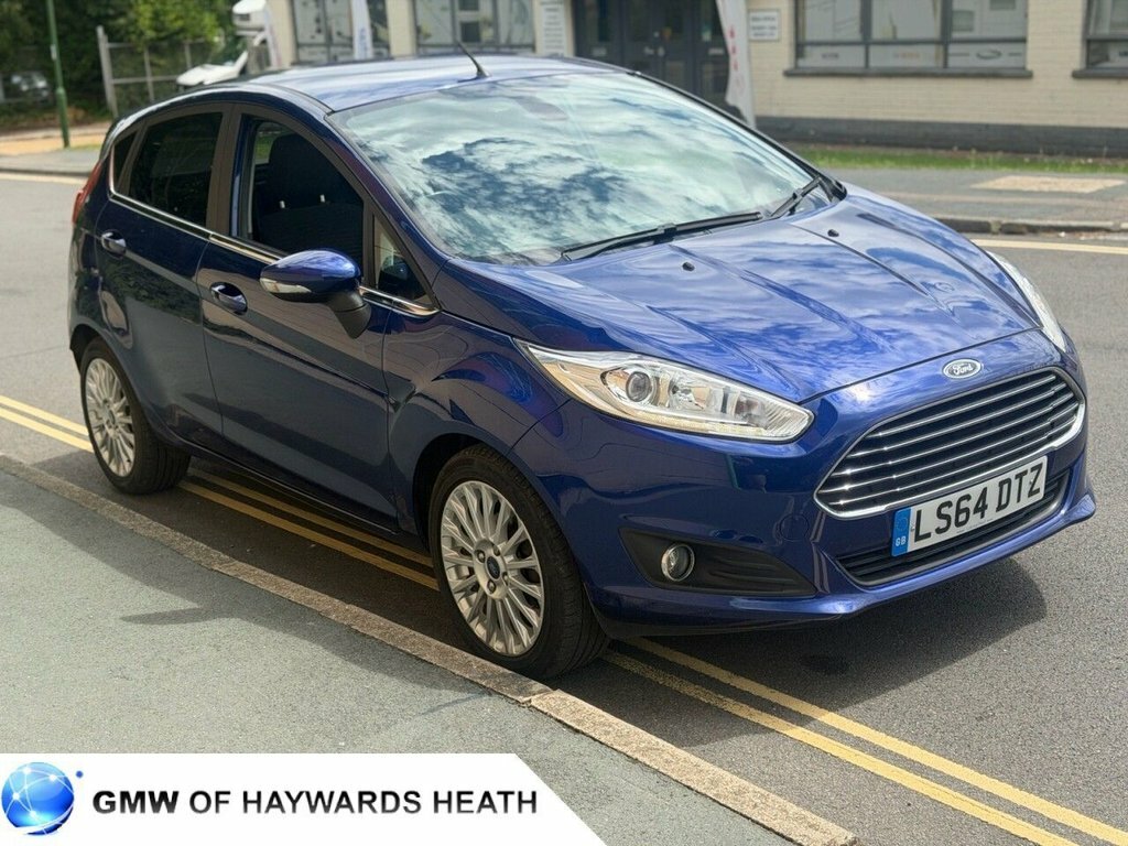 Ford Fiesta 1L Titanium Blue