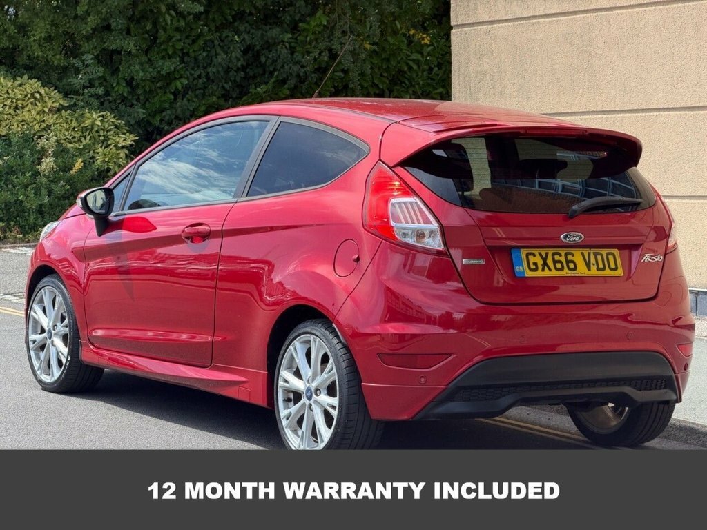 Ford Fiesta 1L Zetec S Red #4