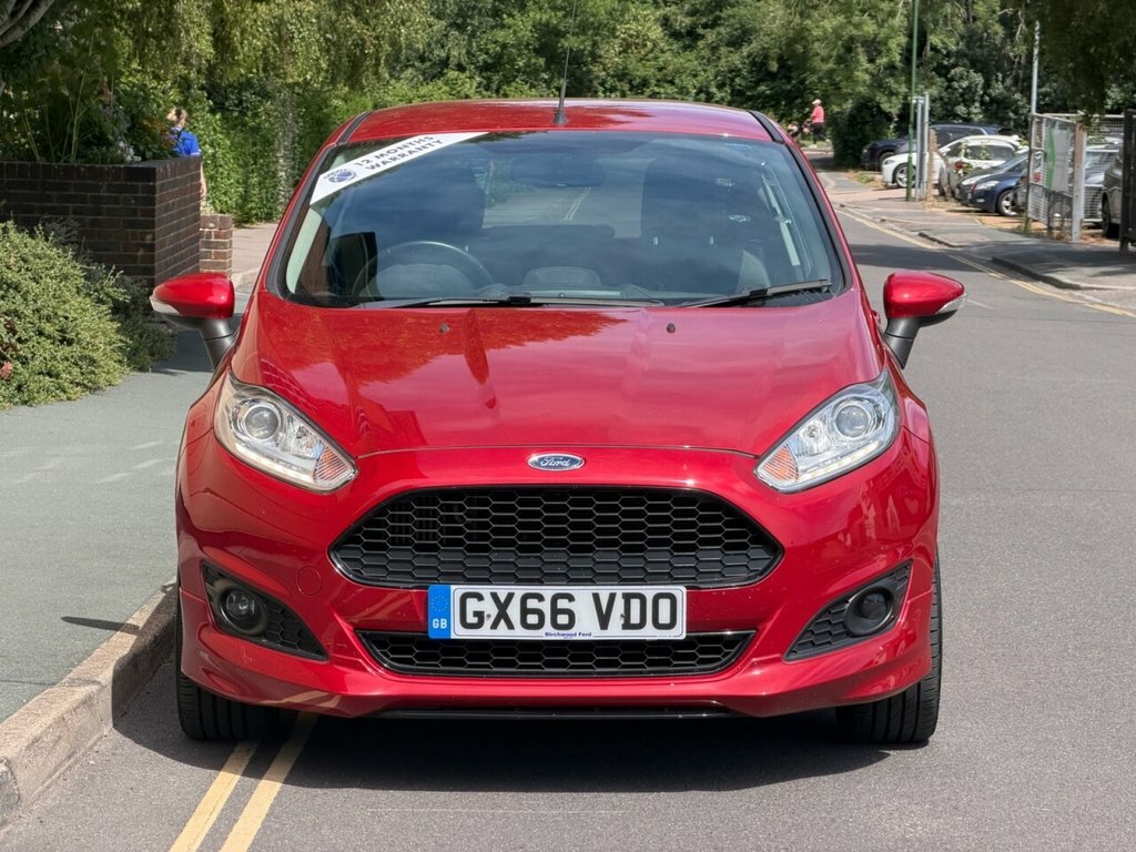 Ford Fiesta 1L Zetec S Red #3