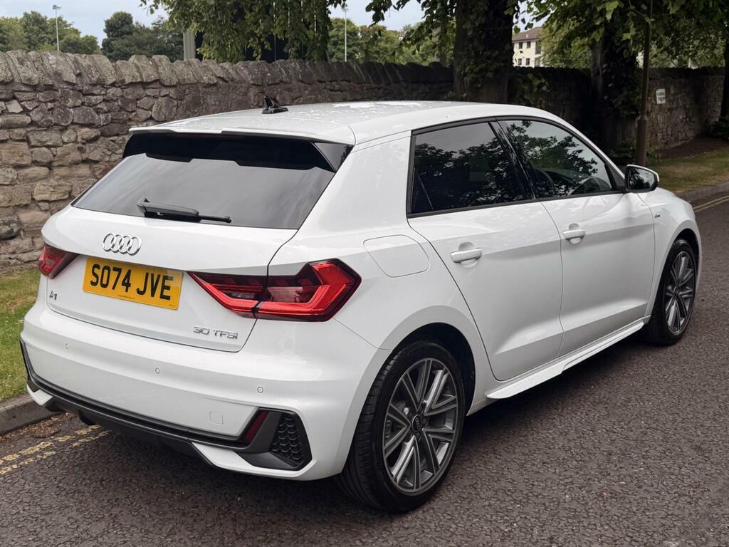 Audi A1 1.0 Tfsi 30 S Line Sportback Euro 6 S S White #3