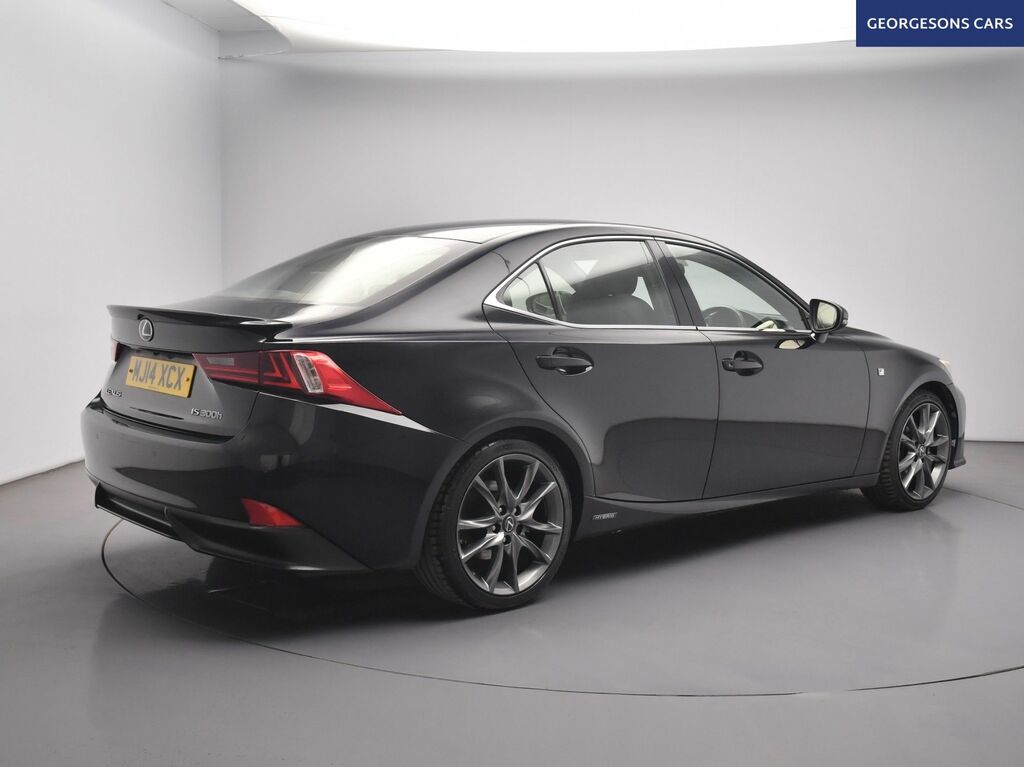 Lexus IS 300H F Sport Saloon Black #6
