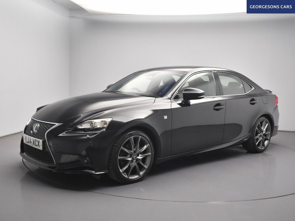 Lexus IS 300H F Sport Saloon Black #4