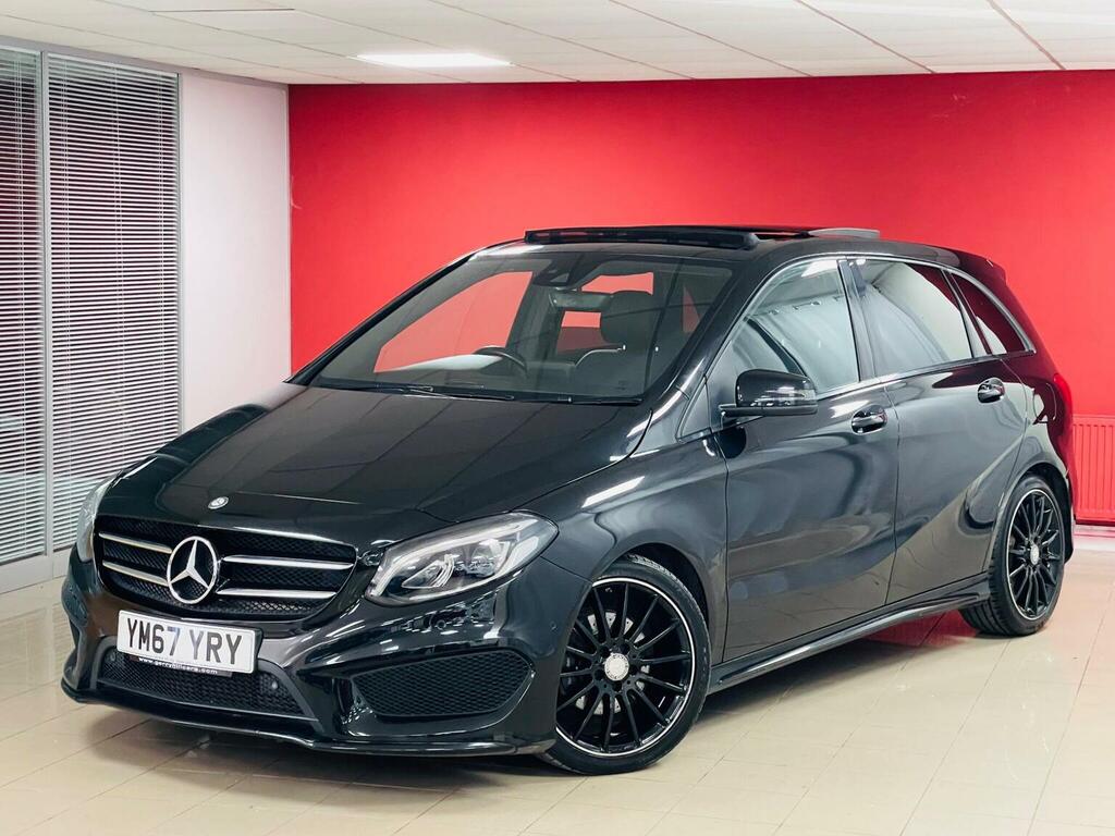 Mercedes-Benz B Class B200d Amg Line Premium YM67YRY Black #3