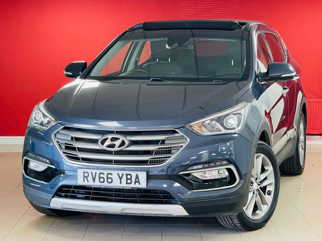 Hyundai Santa Fe Suv 2.2 Crdi Blue Drive Premium Se 4Wd Euro 6 Blue #2