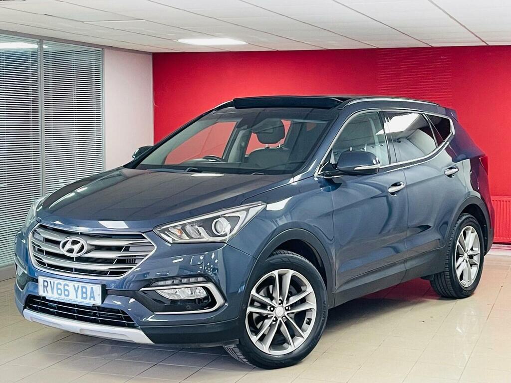 Hyundai Santa Fe Suv 2.2 Crdi Blue Drive Premium Se 4Wd Euro 6 Blue #3