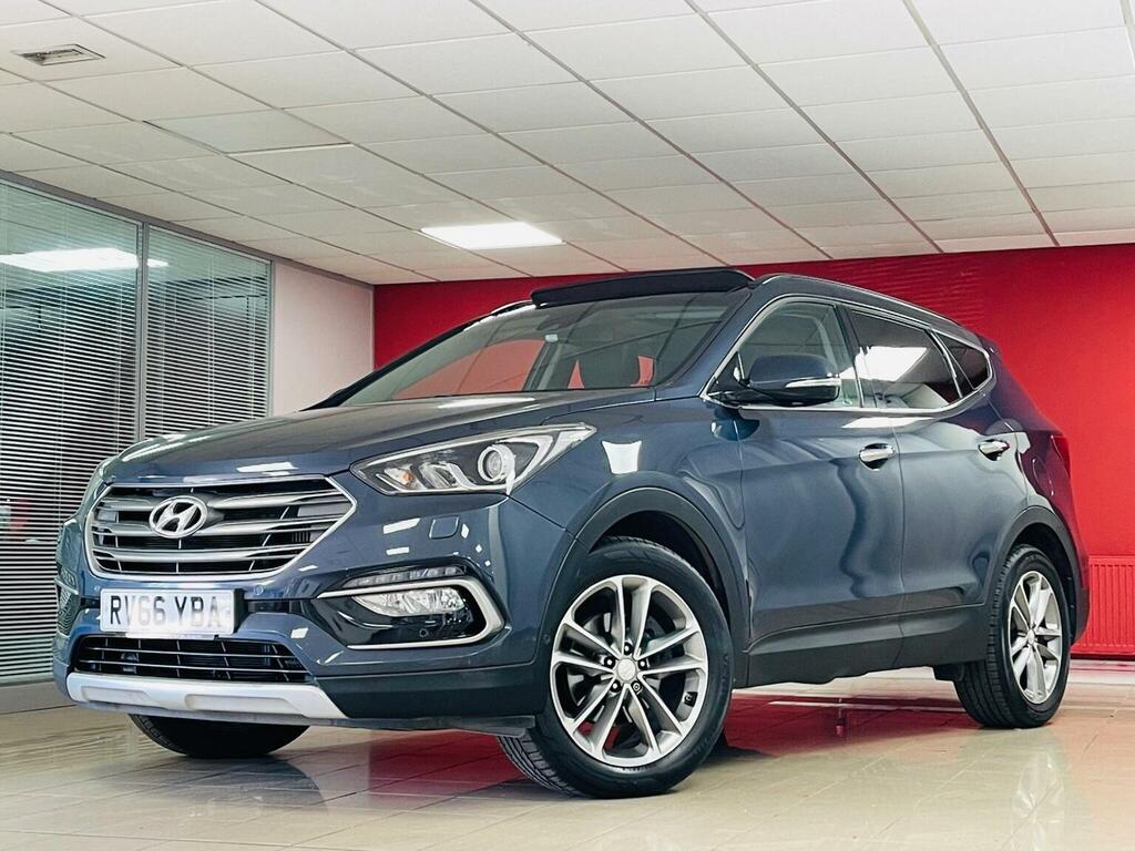 Hyundai Santa Fe Suv 2.2 Crdi Blue Drive Premium Se 4Wd Euro 6 Blue