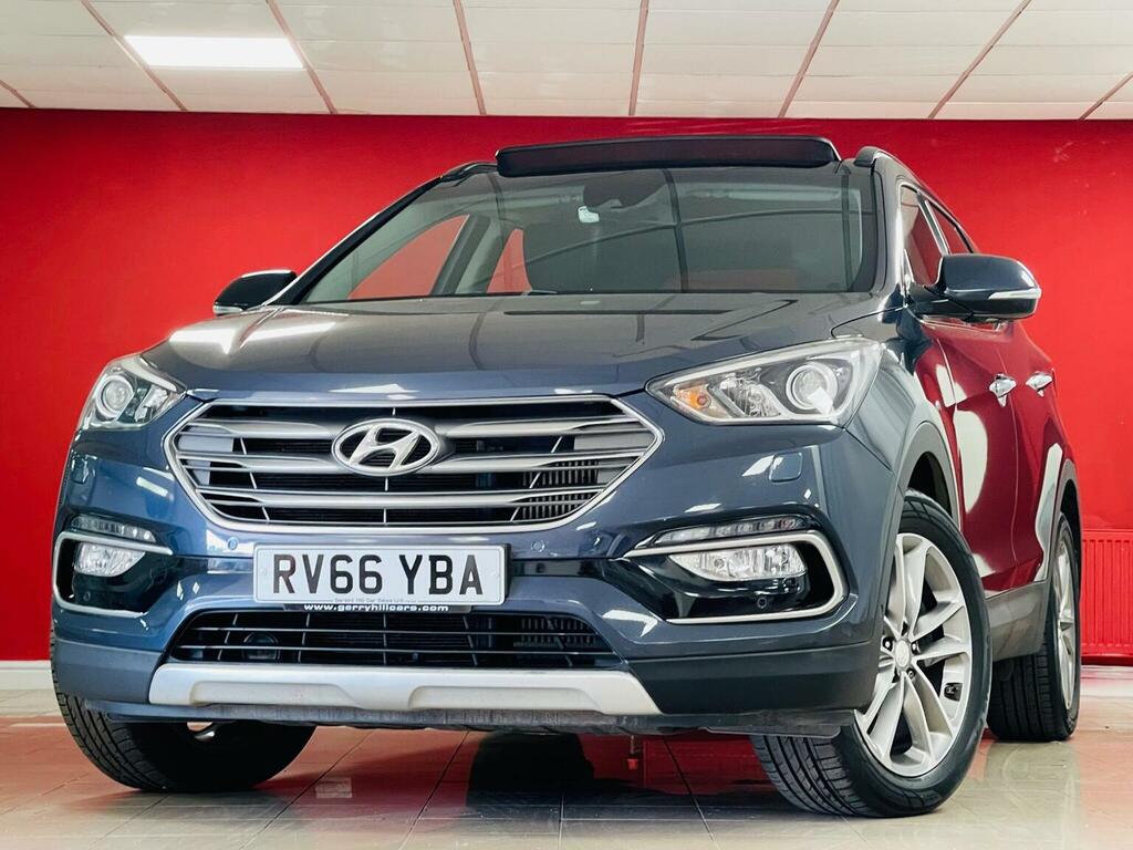 Hyundai Santa Fe Suv 2.2 Crdi Blue Drive Premium Se 4Wd Euro 6 Blue #5