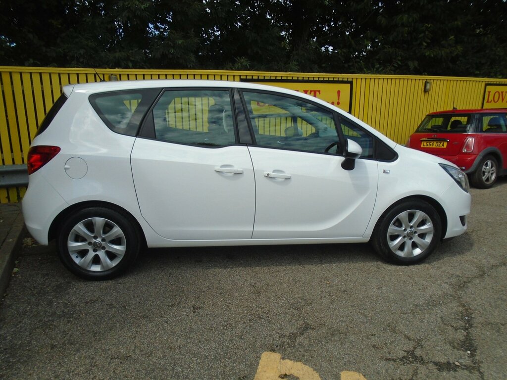 Vauxhall Meriva 1.4I Life Mpv Euro 6 100 Ps White #5