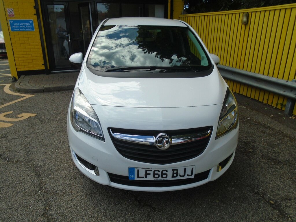 Vauxhall Meriva 1.4I Life Mpv Euro 6 100 Ps White #3
