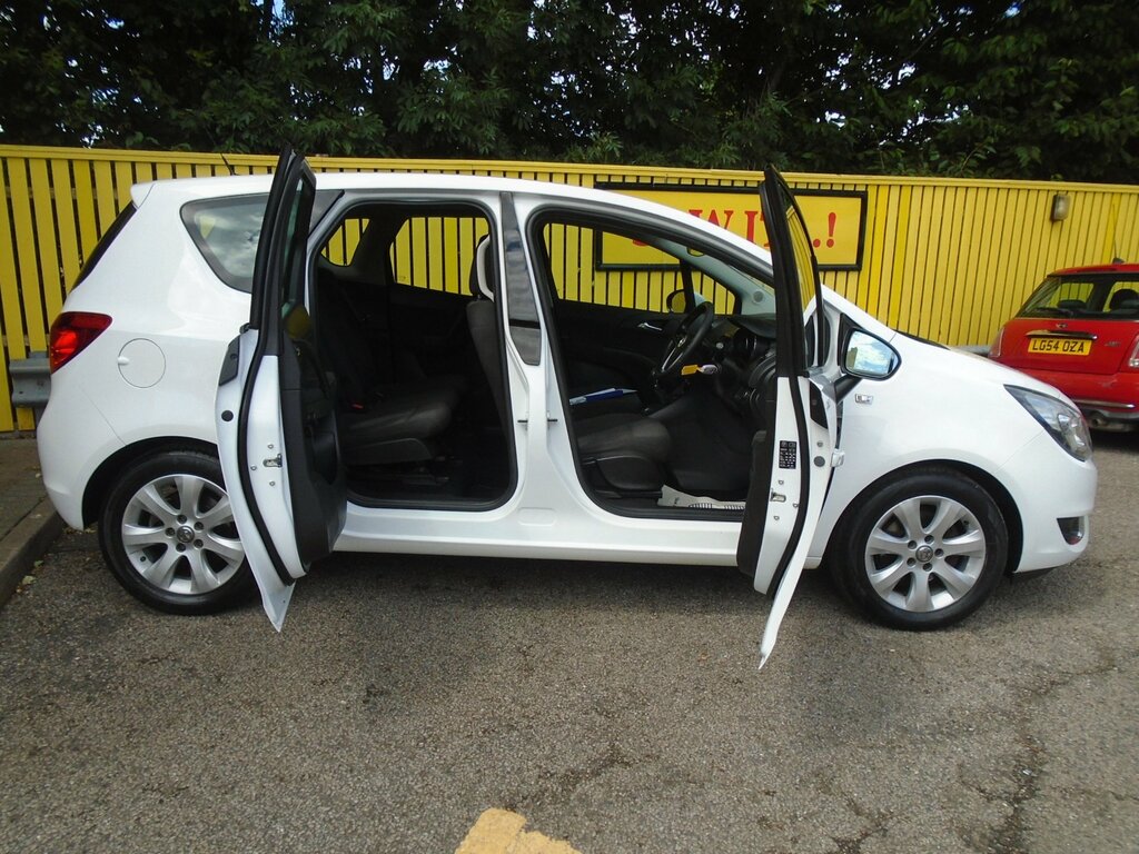 Vauxhall Meriva 1.4I Life Mpv Euro 6 100 Ps White #4