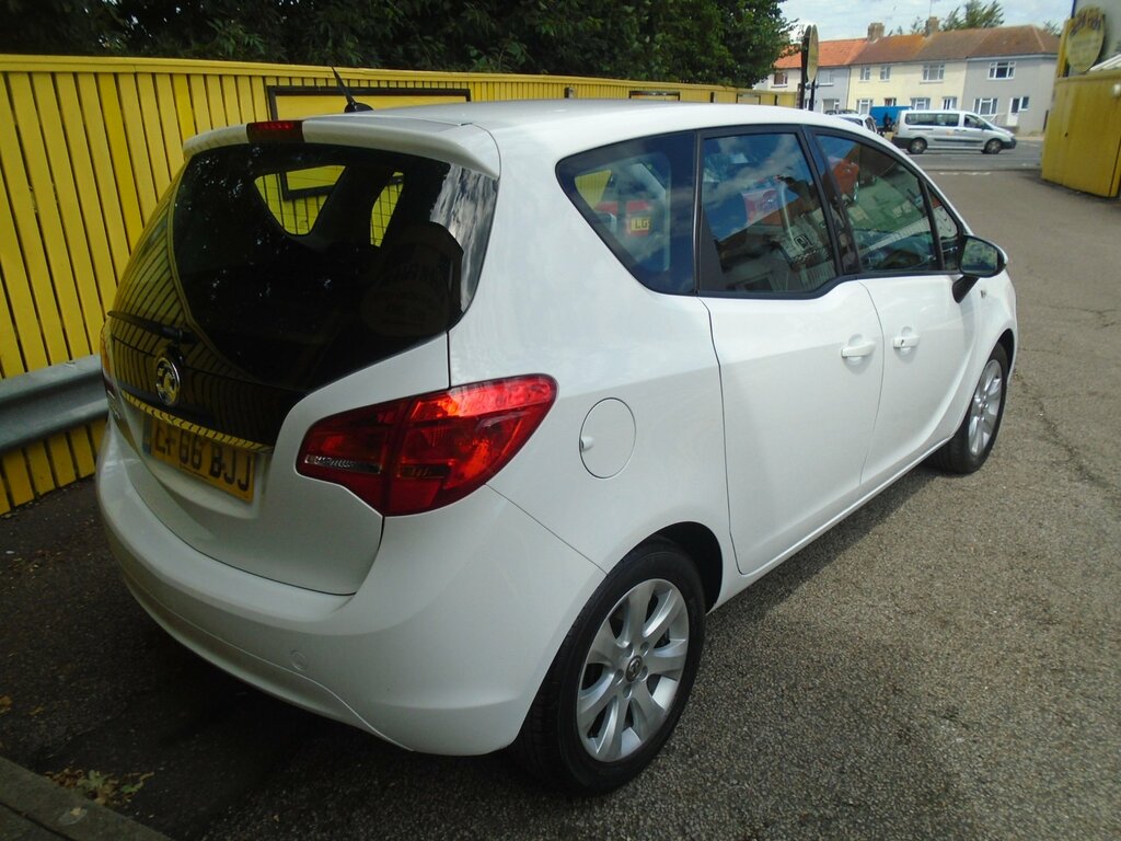 Vauxhall Meriva 1.4I Life Mpv Euro 6 100 Ps White #6