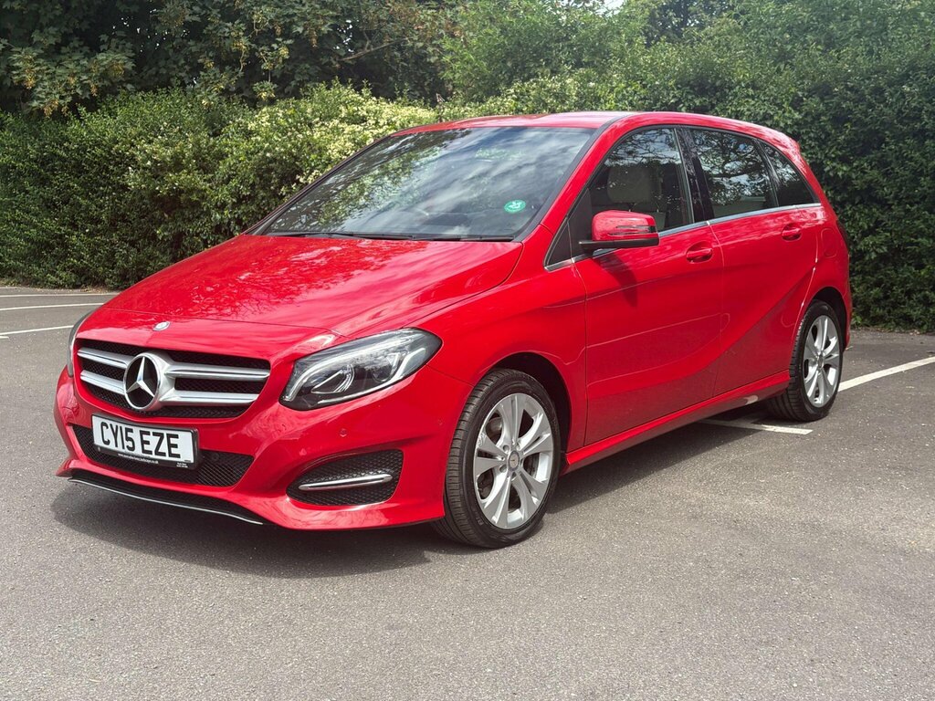 Mercedes-Benz B Class 2.1 B200 Cdi Sport 7G-dct Euro 6 Ss Red #3