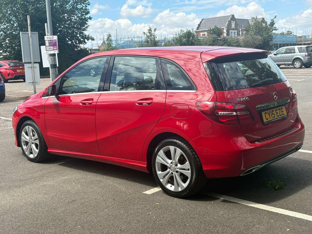 Mercedes-Benz B Class 2.1 B200 Cdi Sport 7G-dct Euro 6 Ss Red #4