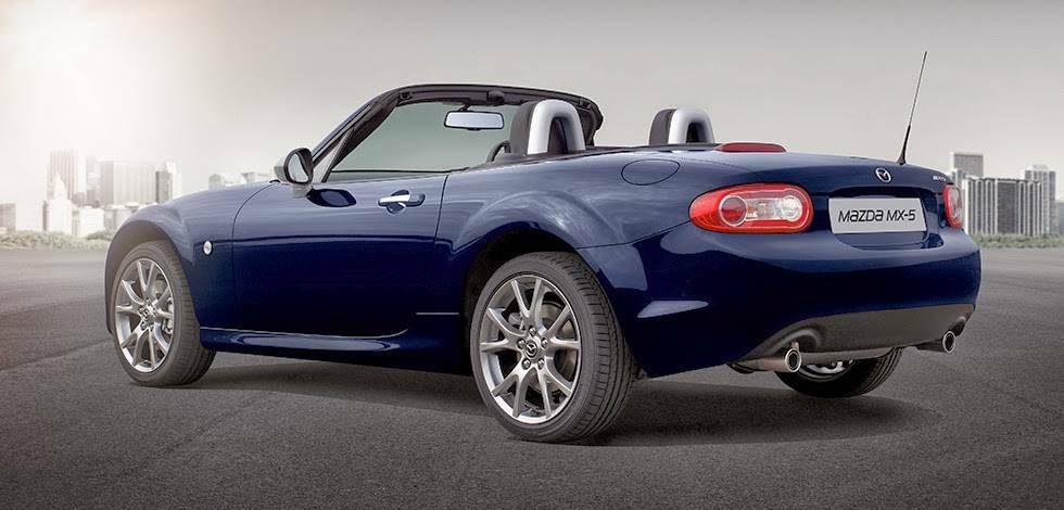 Mazda MX-5 1.8I Sport Venture Edition Navigation 126 Ps 1 Own Blue