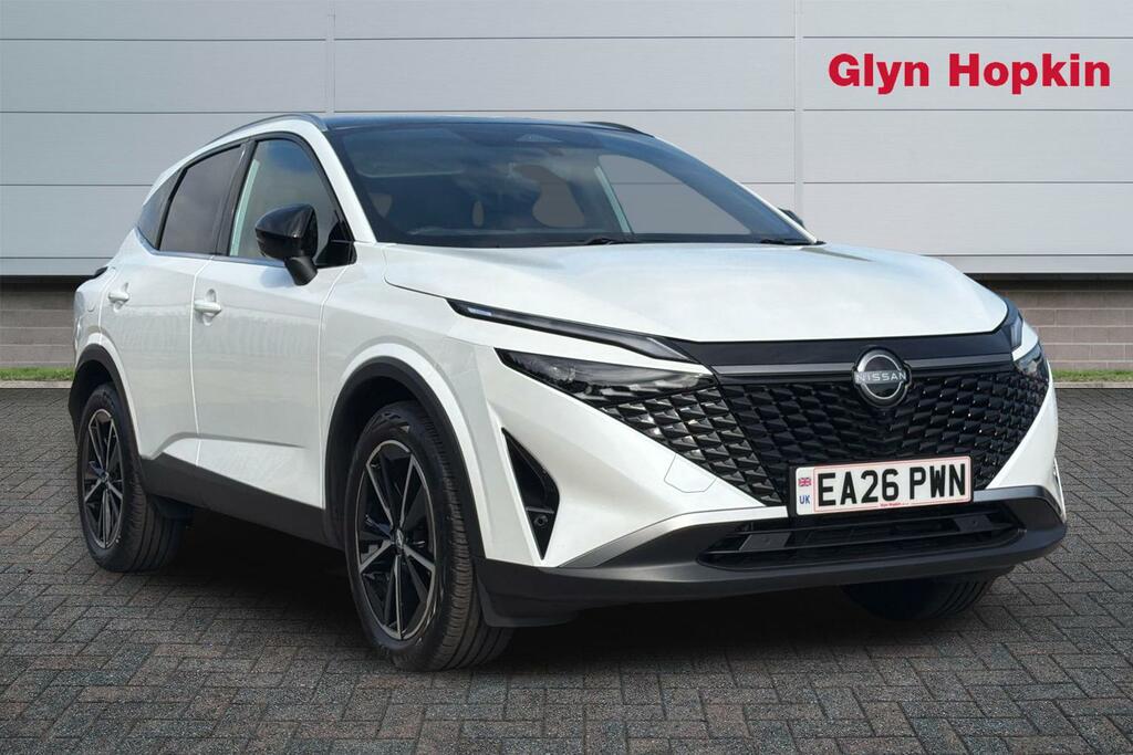 Nissan Qashqai 1.3 Dig-t Mh 158 Tekna Xtronic White