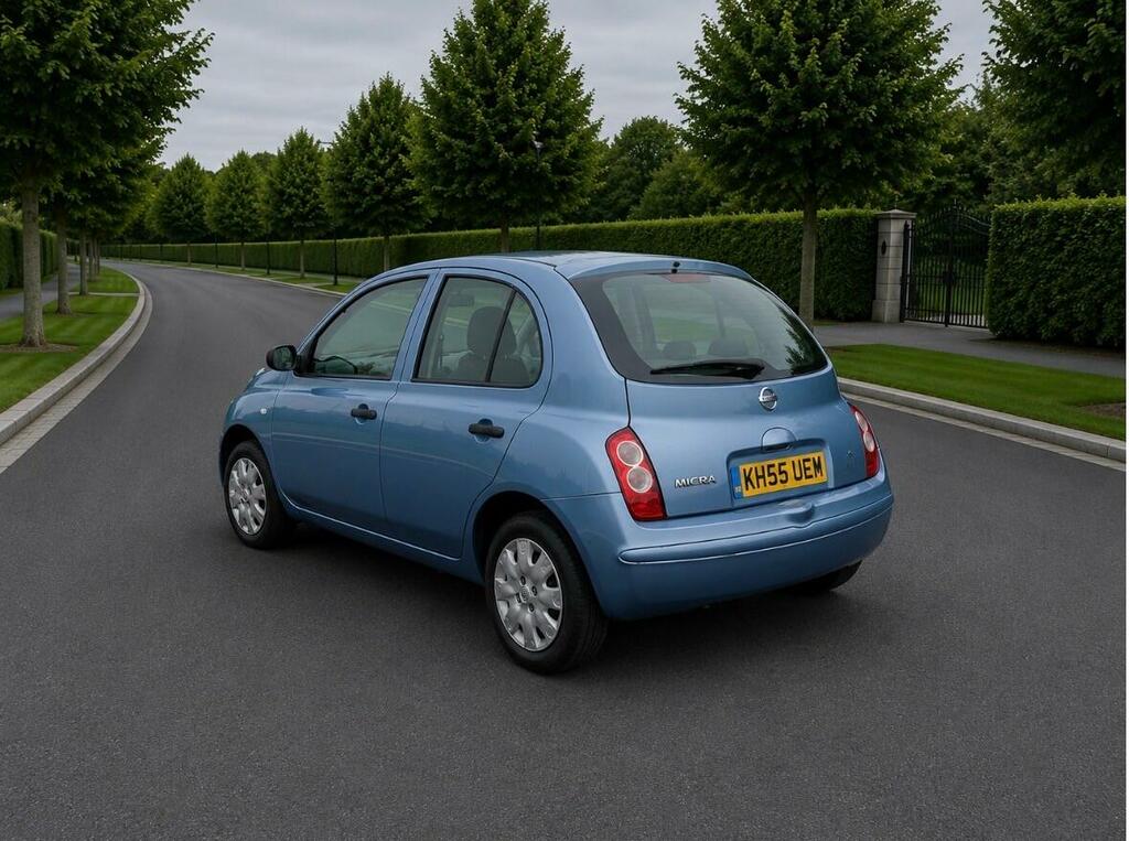 Nissan Micra S Blue #4