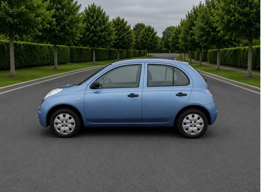 Nissan Micra S Blue #5