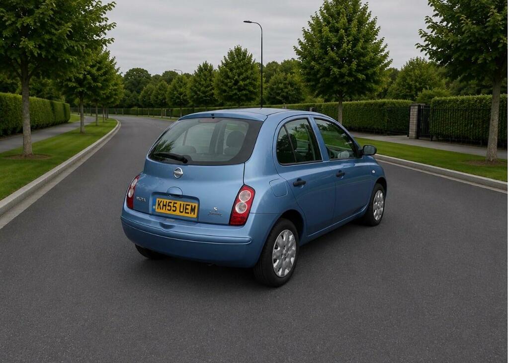 Nissan Micra S Blue #2