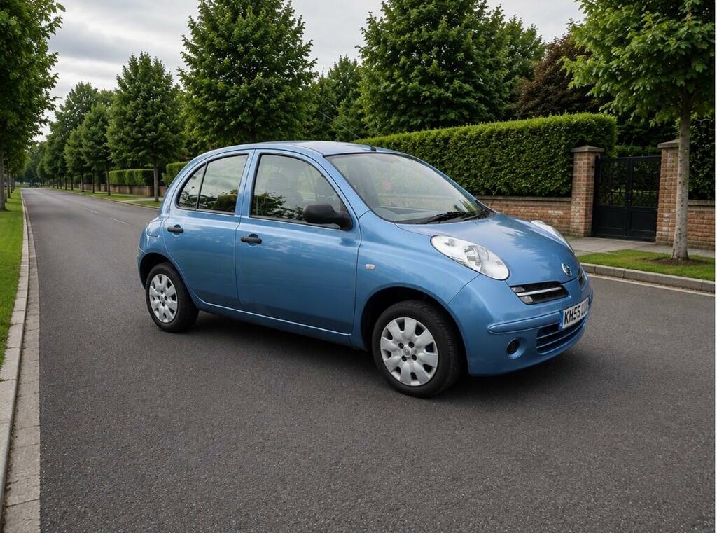 Nissan Micra S Blue #6