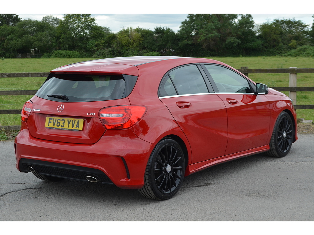 Mercedes-Benz A Class 1.5 Sport Euro 5 Ss Black #8