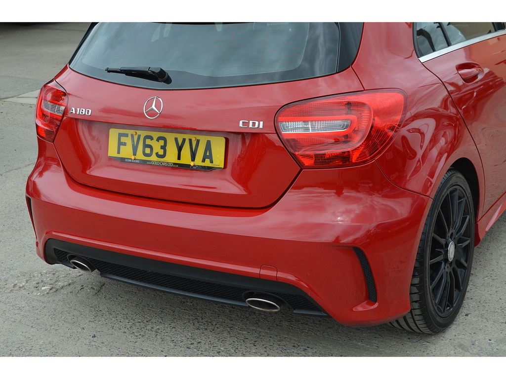 Mercedes-Benz A Class 1.5 Sport Euro 5 Ss Black #40
