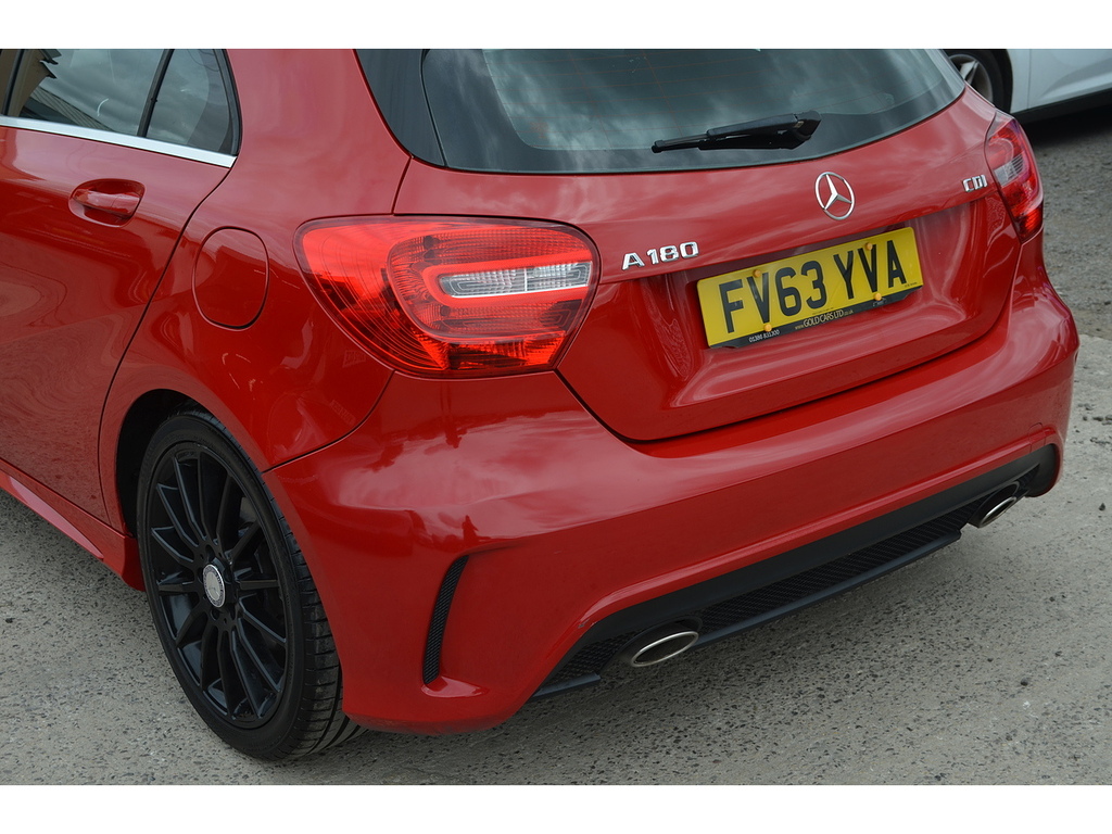 Mercedes-Benz A Class 1.5 Sport Euro 5 Ss Black #38