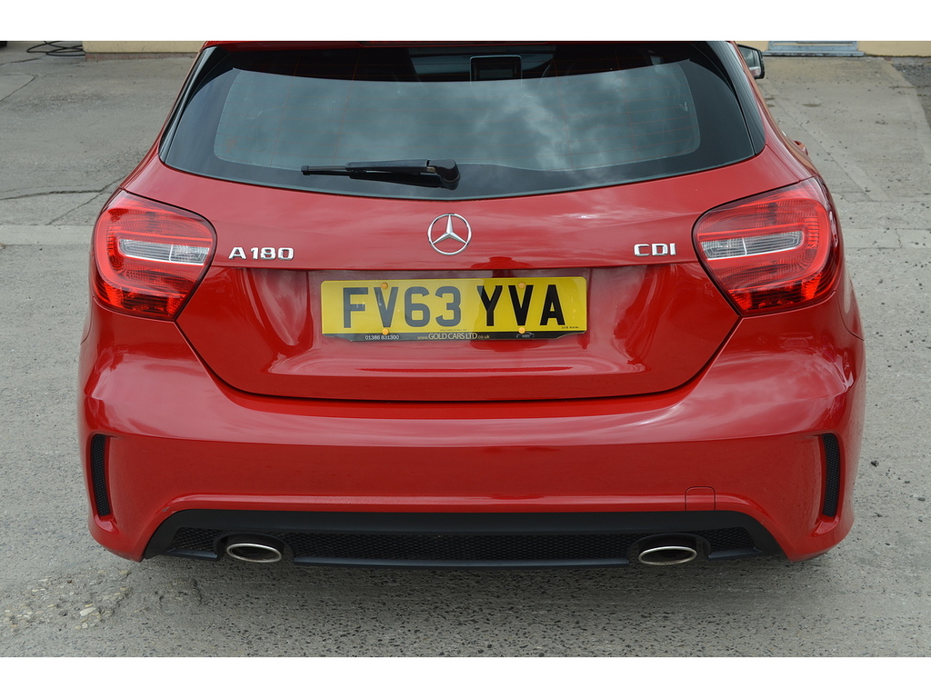 Mercedes-Benz A Class 1.5 Sport Euro 5 Ss Black #39