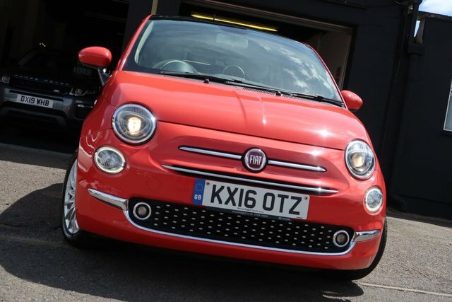 Fiat 500 2016 1.2 Lounge Hatchback Dualogic Euro Pink