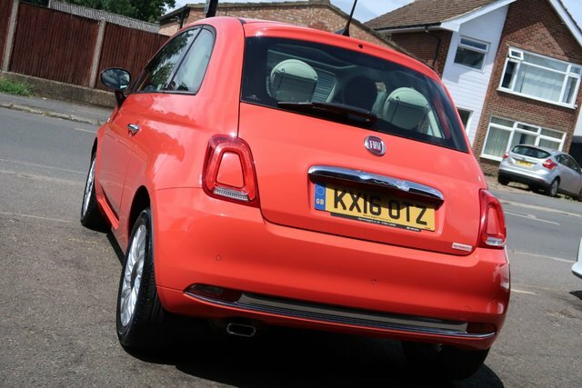 Fiat 500 2016 1.2 Lounge Hatchback Dualogic Euro KX16OTZ Pink #5