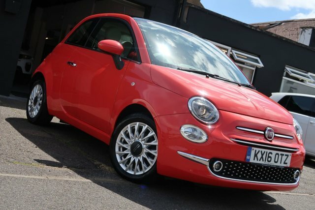 Fiat 500 2016 1.2 Lounge Hatchback Dualogic Euro KX16OTZ Pink #2