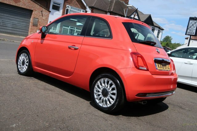 Fiat 500 2016 1.2 Lounge Hatchback Dualogic Euro KX16OTZ Pink #6