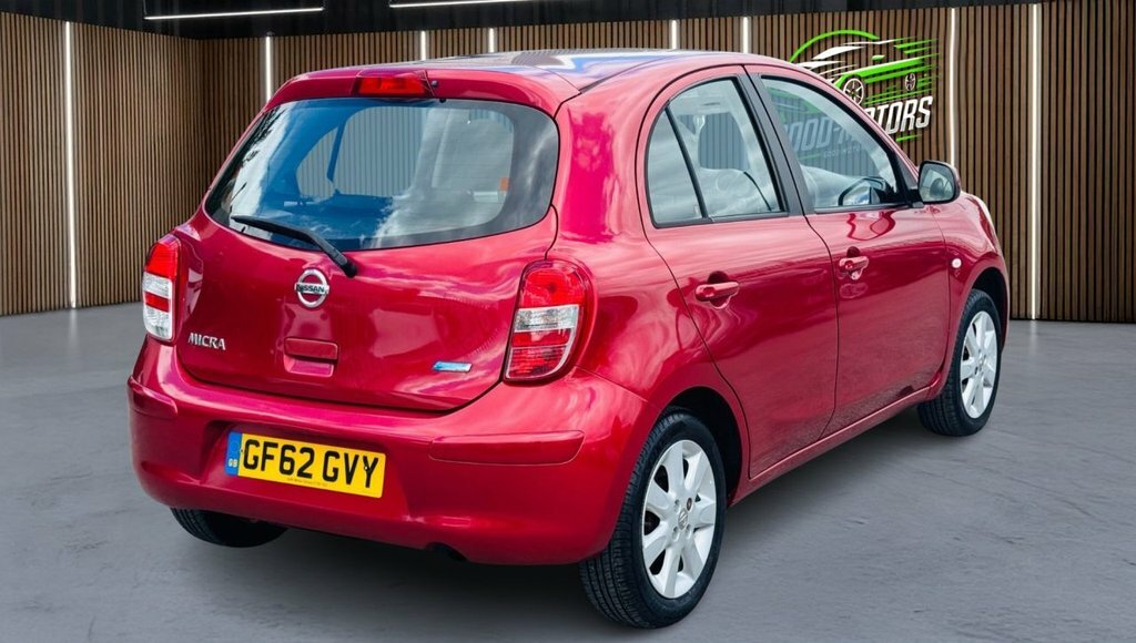 Nissan Micra 1L Acenta Red #5