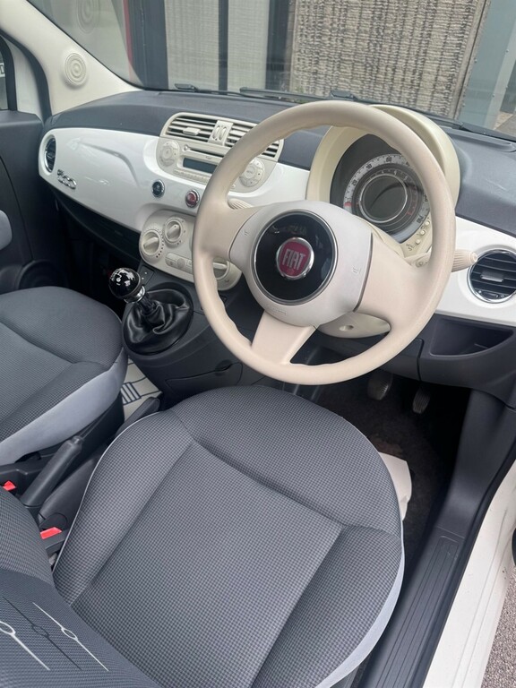 Fiat 500 1.2 Lounge Euro 5 Ss White #15