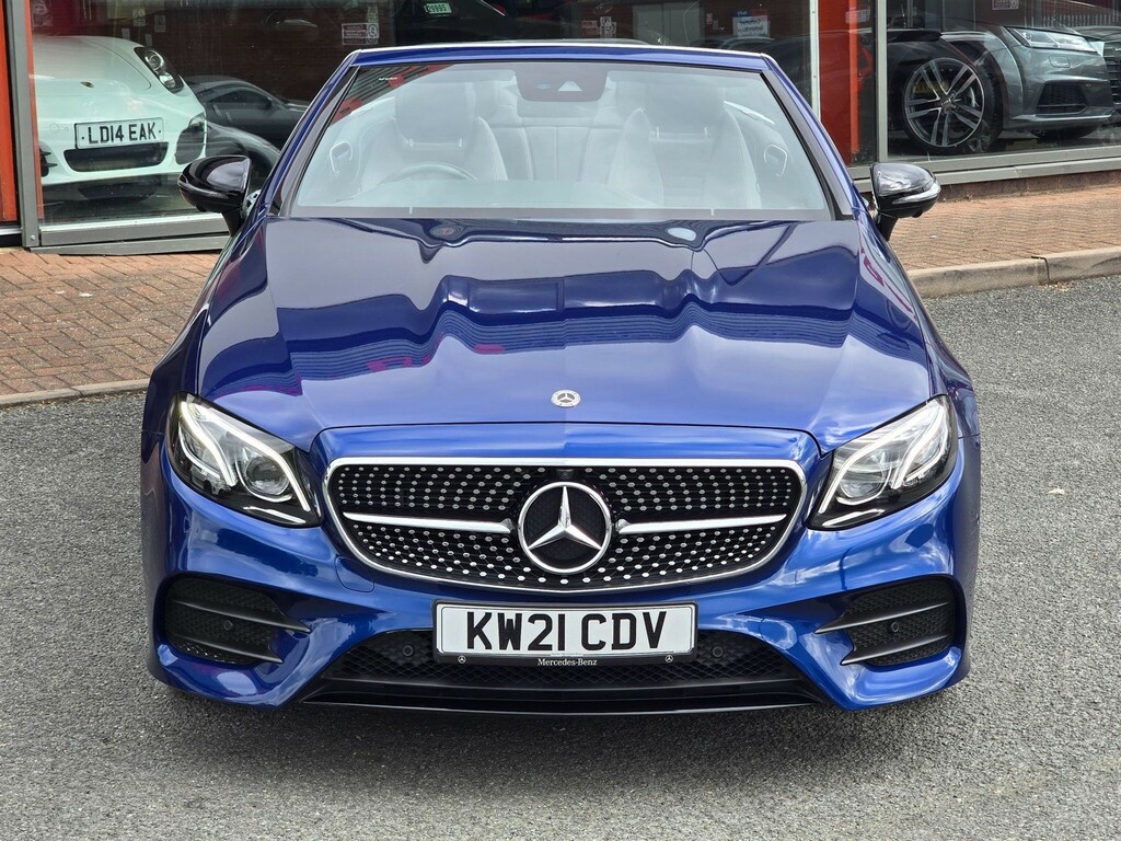 Mercedes-Benz E Class 2.0 D Amg Line Premium Plus Cabriolet G-tronic Blue #3