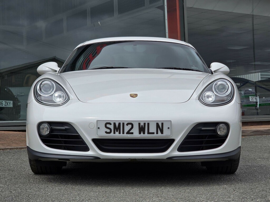 Porsche Cayman Coupe White #2