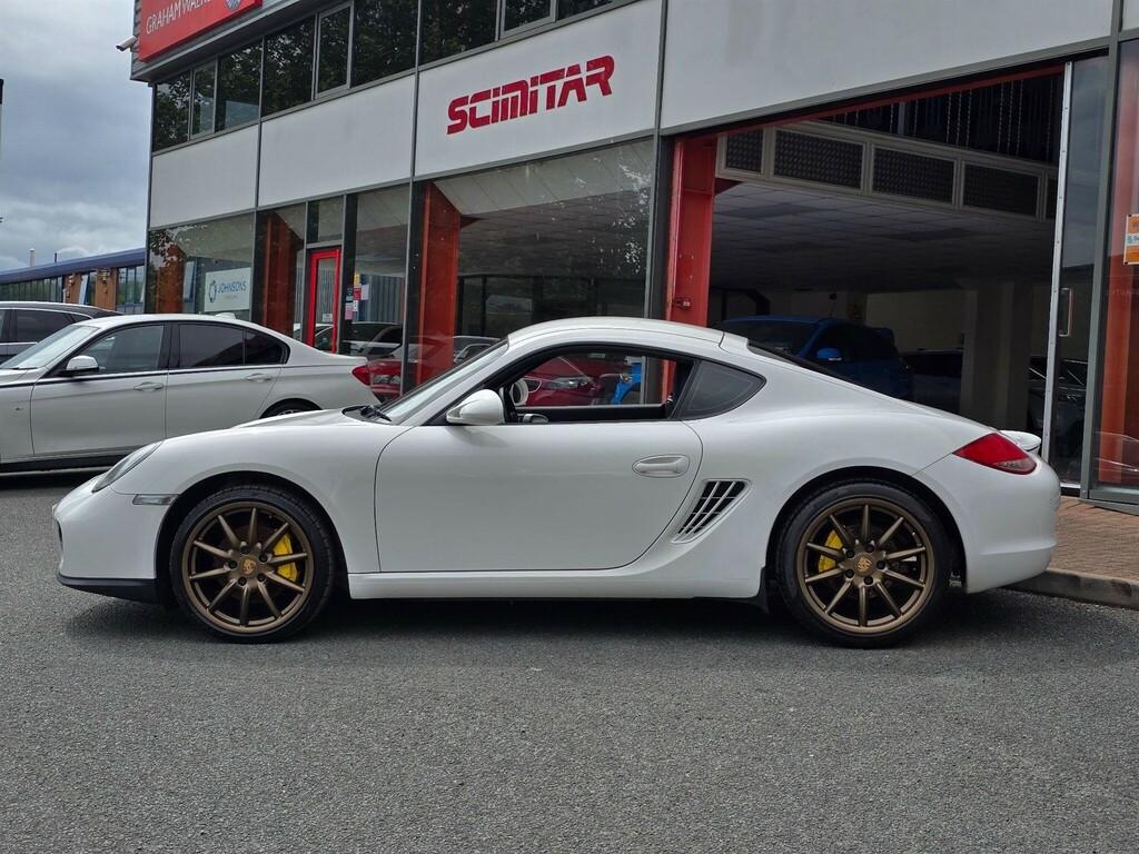 Porsche Cayman Coupe White #5