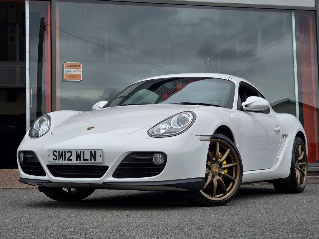 Porsche Cayman Coupe White #6
