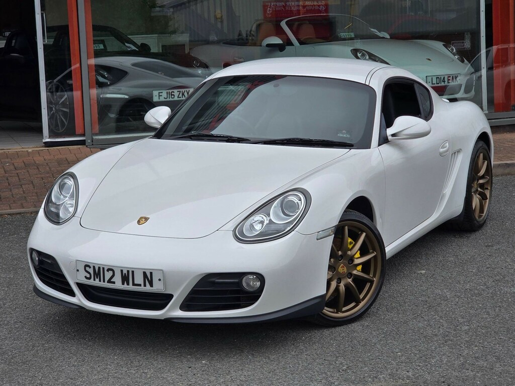 Porsche Cayman Coupe White #3