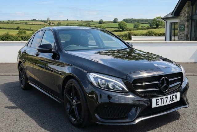 Mercedes-Benz C Class C200 Amg Line Premium Black