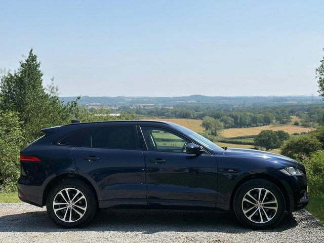 Jaguar F-Pace D240 R-sport Suv Blue #5