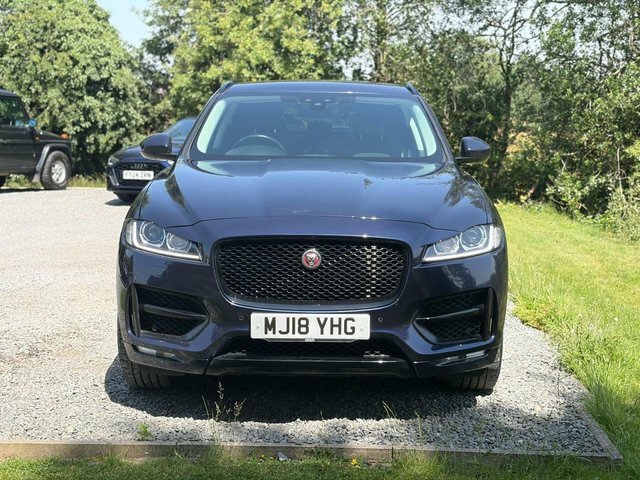 Jaguar F-Pace D240 R-sport Suv Blue #3