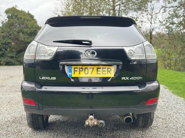 Lexus RX 400H Sr Suv Black #6